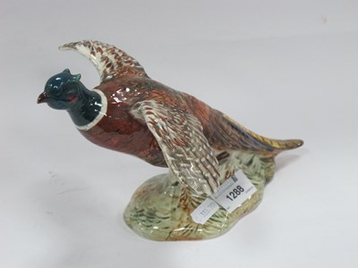 Lot 1274 - Beswick Pottery Figure of a Pheasant,...