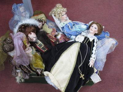 Lot 1515 - Regency Fine Arts Dolls, Henry VII plus his...