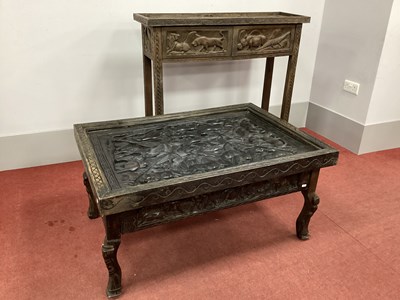Lot 1497 - Tribal Art: A Nigerian Coffee Table, of...
