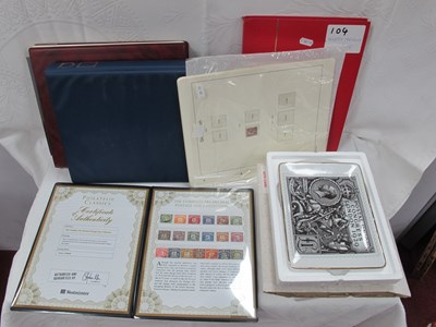 Lot 1421 - Stamps; A collection of Great Britain stamps,...