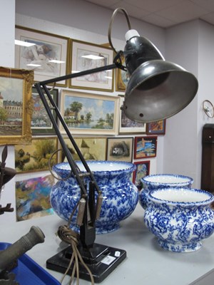 Lot 1471 - Herbert Terry of Redditch Angle Poise Lamp, in...