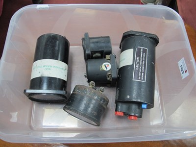 Lot 1429 - Aircraft Cockpit Dials - Airpath compass and U....