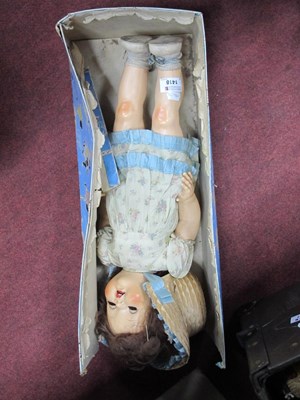 Lot 1418 - Pedigree 'Delite' Doll, walking doll, in box...