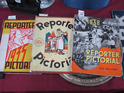 Lot 1385 - A Set of Three 1930's 'Reporter's Pictorial'...
