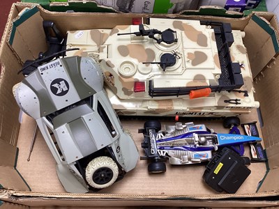 Lot 687 - Three Battery Operated Radio Controlled Model...