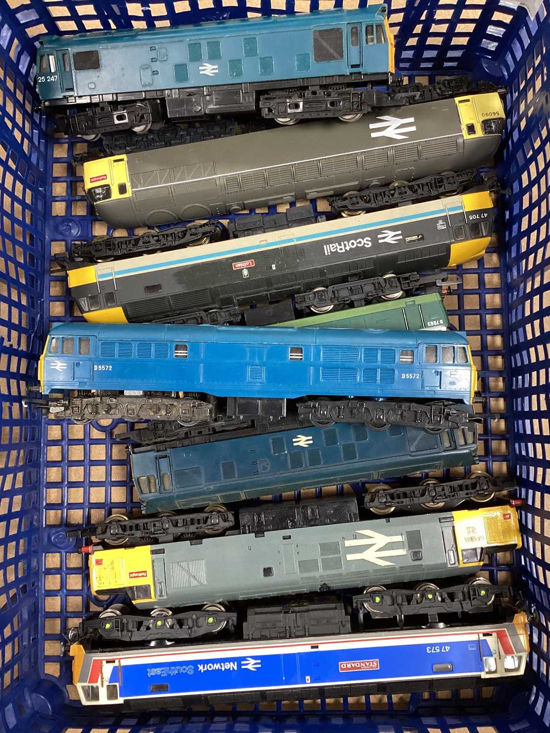 Lot 347 - Eight OO Scale Diesel Locomotives, including...