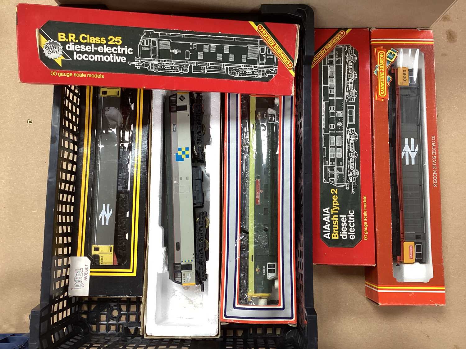 Lot 361 - Six OO Scale British Outline Diesel...