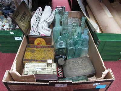 Lot 1082 - Hall's Toffee, Afrikande, Oxo and other tins,...