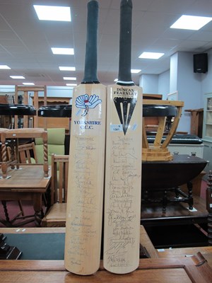 Lot 543A - Cricket - Yorkshire Autographs, including...