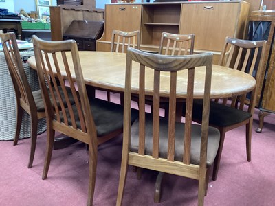 Lot 1512 - G Plan Dining Table, with an oval top (with...