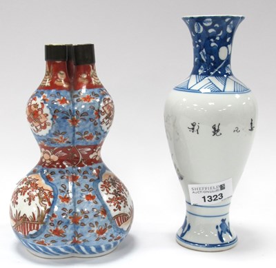 Lot 1131 - A Chinese Porcelain Vase, of baluster form,...