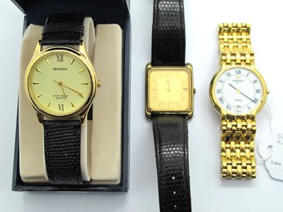 Lot 341 - Raymond Weil; A Modern Gent's "18K...