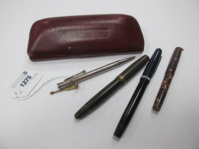 Lot 1275 - Writing Instuments; A Yard-O-Led Sterling...