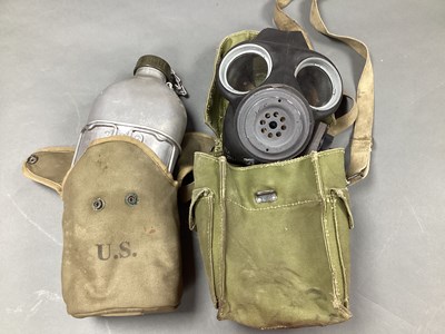 Lot 433 - WWII British Mark II A Light Respirator and...