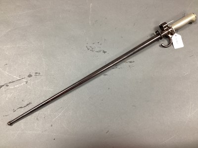 Lot 473 - WWI French Model 1886 Lebel Bayonet and...