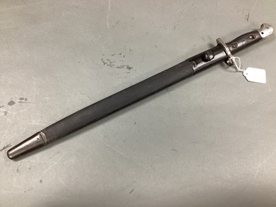 Lot 469 - XX Century British Pattern 1907 Bayonet and...