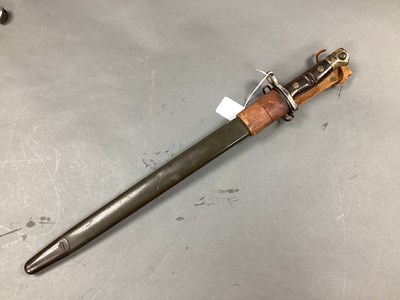 Lot 471 - WWI American M1917 Bayonet, Scabbard and...