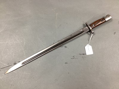 Lot 479 - Interwar Australian Pattern 1907 Bayonet, with...