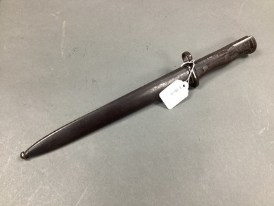 Lot 493 - Siamese Thai Type 45 M1903 Mauser Bayonet and...