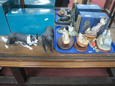 Lot 1277 - Border Fine Art, 'Keeping Watch Bookend',...