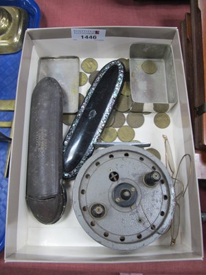 Lot 1446 - Young Rapidex Fishing Reel, gaming machine...