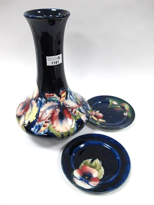 Lot 1062 - A Moorcroft Pottery Vase, of tapered baluster...