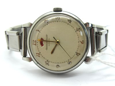 Lot 353 - Jaeger-LeCoultre; A Stainless Steel Automatic...