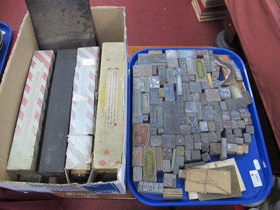 Lot 1433 - Printing Blocks Royal Lancers, Pye, Land Rover,...