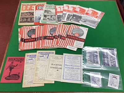 Lot 763 - Sunderland Programmes, 45-6 at Bolton, 46-7 at...