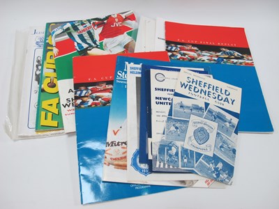 Lot 908 - Sheffield Wednesday Programmes - 1993 F.A Cup...