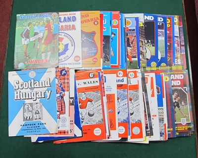 Lot 801 - Scotland International Home Programmes 1958...