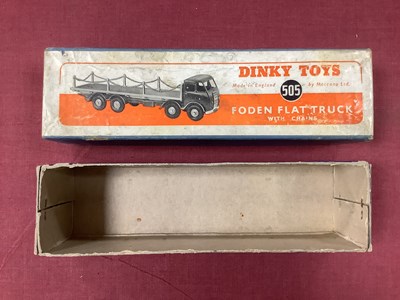 Lot 759 - Original Dinky Supertoys No 505 1st Series...