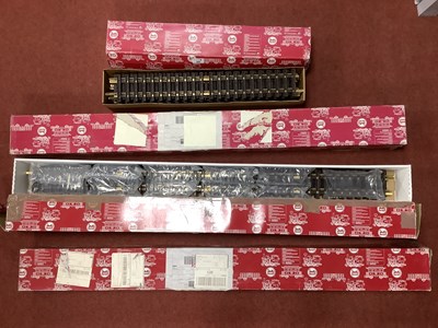 Lot 360 - Four boxes of LGB G Scale Track, including...