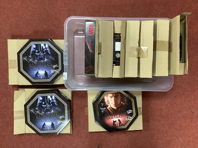 Lot 362 - Ten Star Wars Limited Edition Collector Plates...