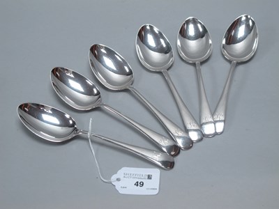 Lot 49 - Viners; A Set of Six Hallmarked Silver Table...