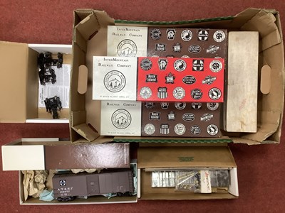 Lot 329 - Six unbuilt American O gauge Freight Car Kits...