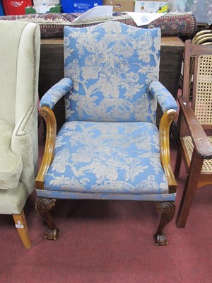 Lot 1603 - Artforma Sandringham Arm Chair, with silvered...