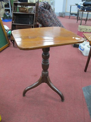 Lot 1651 - XIX Century Mahogany Topped Occasional Table,...