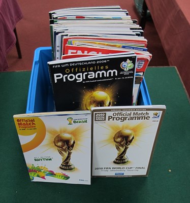 Lot 660 - World Cup Programmes 2002, 06, 10 & 14....
