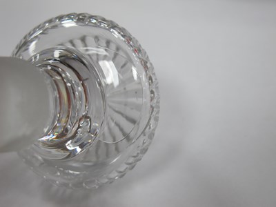 Lot 1011 - A Pair of Georgian Glass Decanters and...