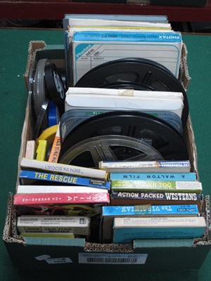 Lot 1049 - 8mm Film Reels, Super 8's including Charlie...