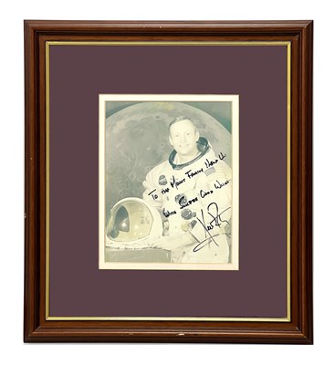 Lot 1398 - Apollo 11 Astronaut Neil Armstrong, signed...