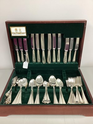 Lot 147 - Arthur Price; An EPNS Part Canteen of Cutlery,...