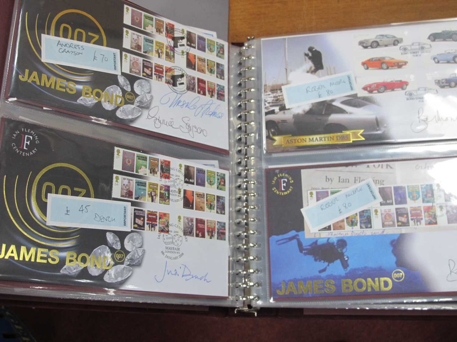 Lot 1484 - Stamps: A collection of unsigned and signed...