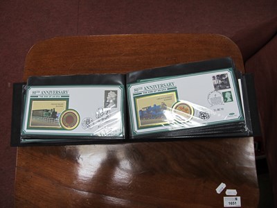 Lot 1443 - Stamps: A Cover Album, housing sixty-eight...