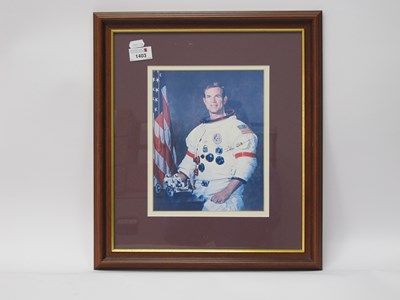 Lot 1403 - Astronaut Dave Scott, signed image...