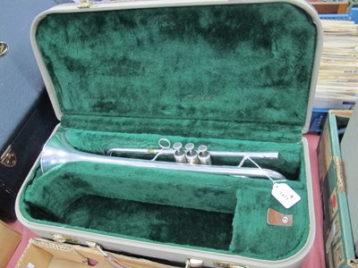 Lot 1471 - Trumpet Jazz Jerome Callet, New York, silver...