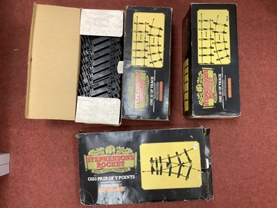 Lot 374 - Two Hornby 3.5 inch gauge track packs (ref...