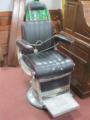 Lot 1493 - Belmont Barbers Chair, circa mid XX Century,...