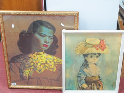 Lot 1438 - After Tretchikoff, 'Chinese Girl' Colour Print...